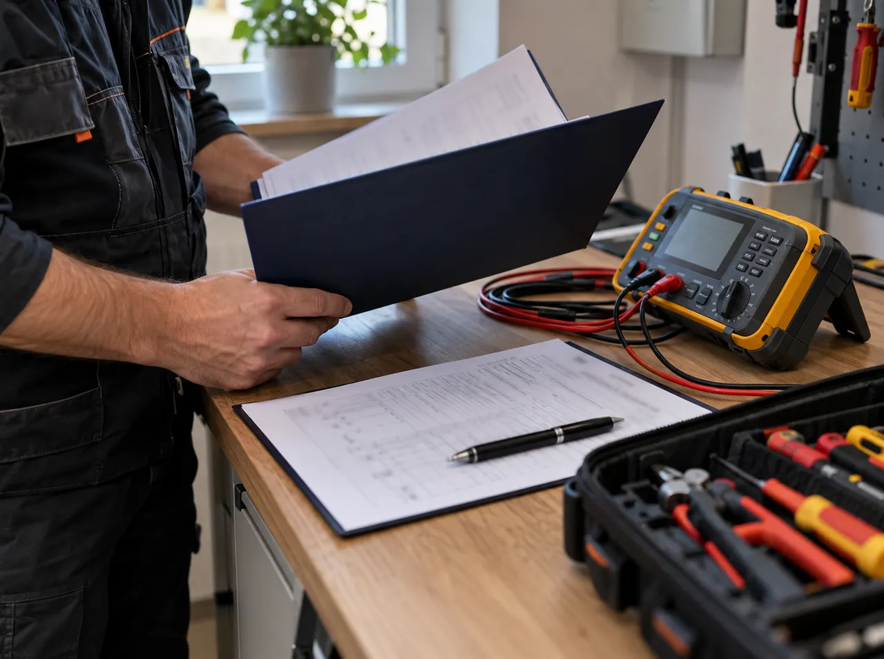Electrician autorizat ANRE București cu documentație tehnică
