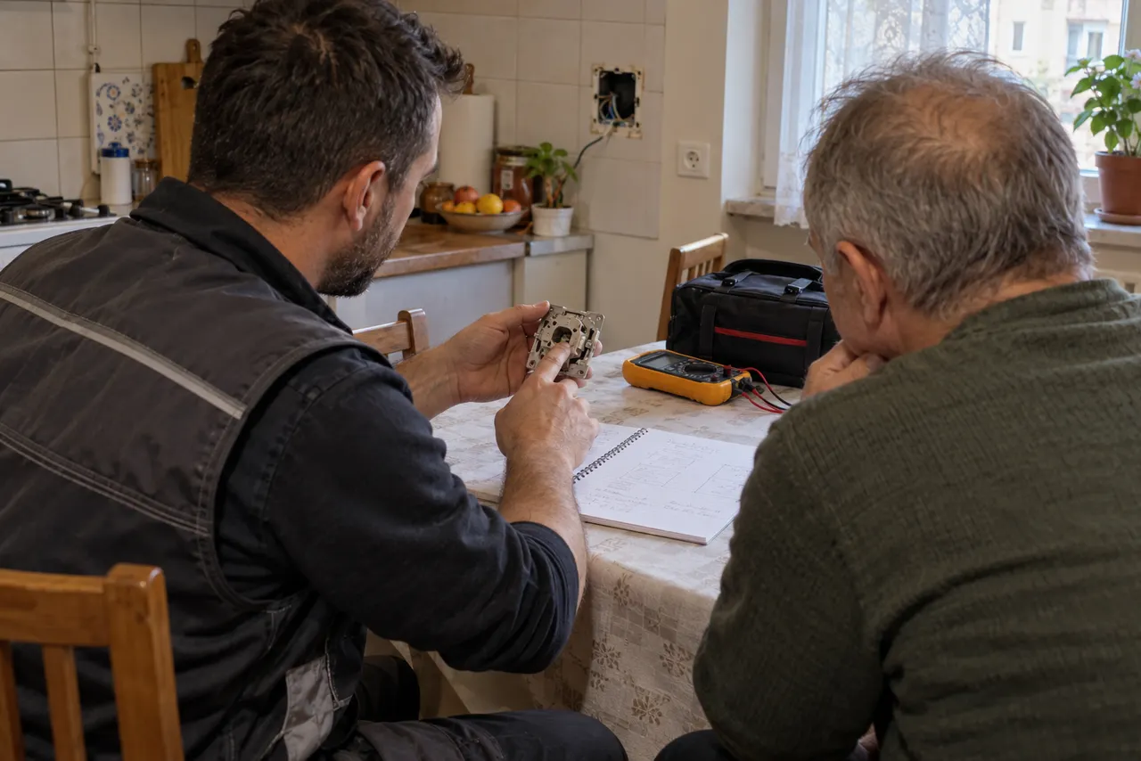 Contact electrician București pentru programarea lucrării Contact electrician București pentru programarea lucrării